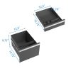 3 Drawer Mobile File Cabinet with Lock,Metal Filing Cabinets for Home Office Organizer Letters/Legal/A4,Fully Assembled,Black - as Pic